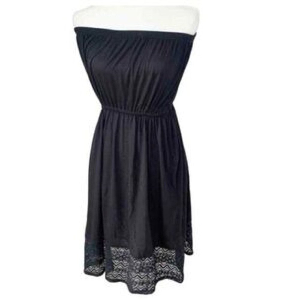 Jones New York  Signature Black Strapless Dress